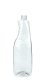 1000 ml PET-Flasche transparent, 90 × 76 mm, ohne Verschluss