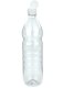 1000 ml PET-Speiseöl-Flasche transparent, Ø 78,0 mm, Verschluss weiß