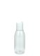 100 ml PET-Flasche transparent, Ø 41,9 mm, Disc-Top-Verschluss weiß