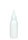 100 ml PET-Dosierflasche weiß, Ø 41,9 mm, Schraubkappe weiß