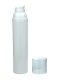 100 ml Airless Spender - Medio - weiß, Kappe klar