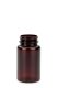 100 ml PET-Packer Schraubdose braun (38/400) – ohne Verschluss