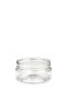 100 ml PET-Classic Tiegel klar (70/400) – ohne Deckel