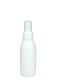 100 ml R-PET-Flasche weiß, Ø 41,9 mm, Lotionpumpe weiß