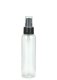 100 ml R-PET-Flasche transparent, Ø 42,2 mm, Lotionpumpe schwarz