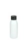 100 ml PET-Flasche weiß, Ø 41,9 mm, Schraubverschluss schwarz