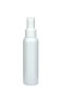 100 ml R-PET-Flasche weiß, Ø 37,1 mm, Sprühzerstäuber weiß, glatt