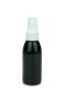 100 ml PET-Flasche schwarz, Ø 41,9 mm, Sprühzerstäuber weiß