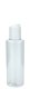 125 ml PETG-Flasche transparent, Ø 41,5 mm, Disc-Top-Verschluss weiß