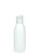 150 ml PET-Flasche weiß, Ø 46,2 mm, Disc-Top-Verschluss transparent
