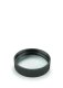 150 ml PET-Packer Schraubdose braun (38/400) – mit Induktionssiegel, Deckel schwarz, matt geriffelt