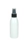 150 ml R-PET-Flasche weiß, Ø 46,2 mm, Lotionpumpe schwarz