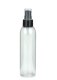 150 ml PET-Flasche transparent, Ø 42,2 mm, Lotionpumpe schwarz