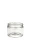 150 ml R-PET-Cylindrical Zylinderdose klar (70/400) – ohne Deckel