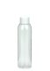 150 ml R-PET-Flasche transparent, Ø 39,5 mm, Schraubverschluss weiß