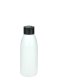 150 ml PET-Flasche weiß, Ø 46,2 mm, Schraubverschluss schwarz