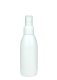 150 ml R-PET-Flasche weiß, Ø 46,2 mm, Sprühzerstäuber weiß