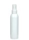 150 ml R-PET-Flasche weiß, Ø 42,2 mm, Sprühzerstäuber weiß, glatt