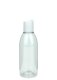 200 ml PET-Flasche transparent, Ø 50,4 mm, Disc-Top-Verschluss weiß