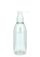 200 ml R-PET-Flasche transparent, Ø 50,4 mm, Seifenpumpe weiß