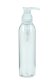 200 ml PET-Flasche transparent, Ø 45,8 mm, Seifenpumpe natur