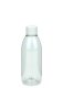 200 ml PET-Flasche transparent, Ø 50,4 mm, Schraubverschluss mit Spritzeinsatz weiß