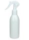 200 ml PET-Flasche weiß, Ø 50,4 mm, Mini-Trigger-Sprühzerstäuber weiß, glatt