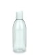 250 ml PET-Flasche transparent, Ø 54,5 mm, Disc-Top-Verschluss weiß