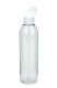 250 ml PET-Flasche transparent, Ø 49,0 mm, Klappverschluss, Softline matt weiß
