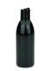 250 ml PET-Flasche schwarz, Ø 54,5 mm, Disc-Top-Verschluss schwarz