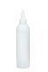 250 ml R-PET-Dosierflasche weiß, Ø 49,0 mm, Schraubkappe weiß