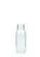 250 ml R-PET-Flasche transparent, Ø 54 mm, ohne Verschluss