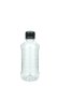 250 ml PET-Lebensmittelflasche transparent, Ø 55,0 mm, Verschluss schwarz