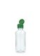 250 ml PET-Speiseöl-Flasche transparent, Ø 55,0 mm, Verschluss grün