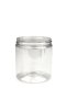 250 ml PET-Cylindrical Zylinderdose klar (70/400) – ohne Deckel