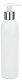 250 ml PET-Flasche weiß, Ø 49,0 mm, Seifenpumpe natur/Metall