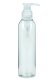 250 ml R-PET-Flasche transparent, Ø 49,0 mm, Seifenpumpe natur