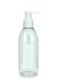 250 ml PET-Flasche transparent, Ø 54,5 mm, Seifenpumpe weiß