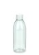 250 ml PET-Flasche transparent, Ø 54,5 mm, Schraubverschluss mit Spritzeinsatz weiß