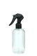 250 ml PET-Flasche transparent, Ø 58 mm, Mini-Trigger-Sprühzerstäuber schwarz