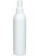 250 ml PET-Flasche weiß, Ø 49 mm, Sprühzerstäuber weiß, glatt