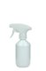250 ml PET-Flasche weiß, Ø 63 mm, Metallfreie Trigger-Sprühpistole weiß, geriffelt