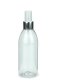 250 ml PET-Flasche transparent, Ø 54,5 mm, Sprühzerstäuber, Luxury-Ausführung natur, glatt