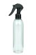 250 ml PET-Flasche transparent, Ø 49 mm, Mini-Trigger-Sprühzerstäuber schwarz