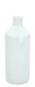 500 ml PET-Flasche Leichtgewicht weiß, Ø 69,5 mm, ohne Verschluss