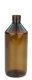 500 ml PET-Flasche Leichtgewicht braun, Ø 69,5 mm, ohne Verschluss
