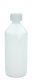 500 ml PET-Laborflasche KISI weiß, Ø 69,5 mm, Verschluss weiß
