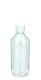 500 ml PET-Laborflasche KISI transparent, Ø 69,5 mm, Verschluss weiß