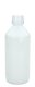 500 ml PET-Laborflasche Spritzeinsatz weiß, Ø 69,5 mm, Verschluss weiß