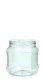 500 ml PET-Weithalstiegel 82 klar, achteckig (82 RTS) – ohne Deckel